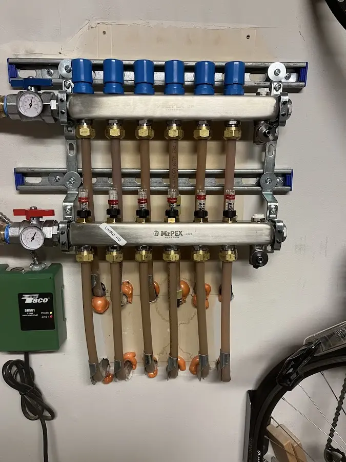 Plumber performing Leak Detection at a residential property in Iona